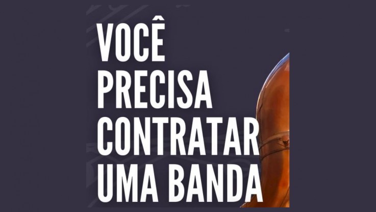 CONTRATE UMA BANDA